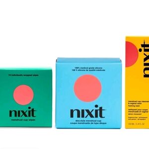 Menstrual Cup Care Set - Green, Blue, Yellow
